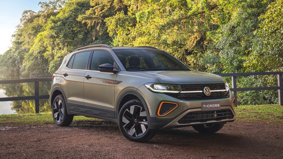 Volkswagen T-Cross 2026 — Foto: divulgação/Volkswagen