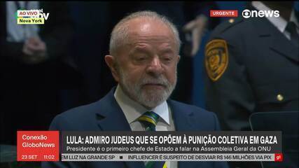 'Bombas e armas nucleares não vão nos proteger da crise climática', diz Lula na Assembleia Geral da ONU 'Bombas e armas nucleares não vão nos proteger da crise climática', diz Lula na Assembleia Geral da ONU